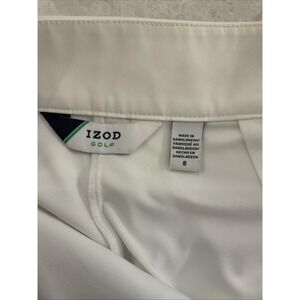 Izod Golf Women's Skirt White Size 8 RN 36543 Style 167713 Season S2016